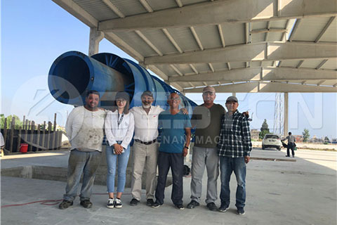 Beston Biochar Machine in Turkey