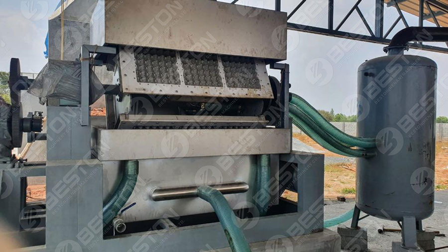 Beston Offers Reasonable Egg Tray Making Machine Price